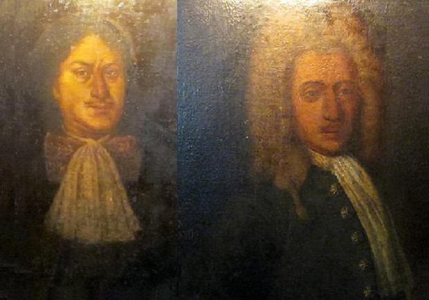 Πορτραίτα μελών της αριστοκρατικής οικογένειας Καρούσου από την Κεφαλονιά