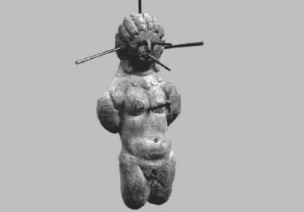 Αγαλματίδιο που χρησιμοποιήθηκε σε τελετές ερωτικής μαγείας, 4ος μ.Χ αιώνας