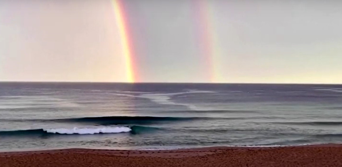 Μαγικό φαινόμενο με διπλό ουράνιο τόξο στην Αυστραλία