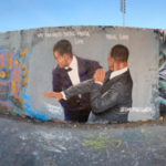 Το χαστούκι του Will Smith στον Chris Rock γκράφιτι στο Βερολίνο