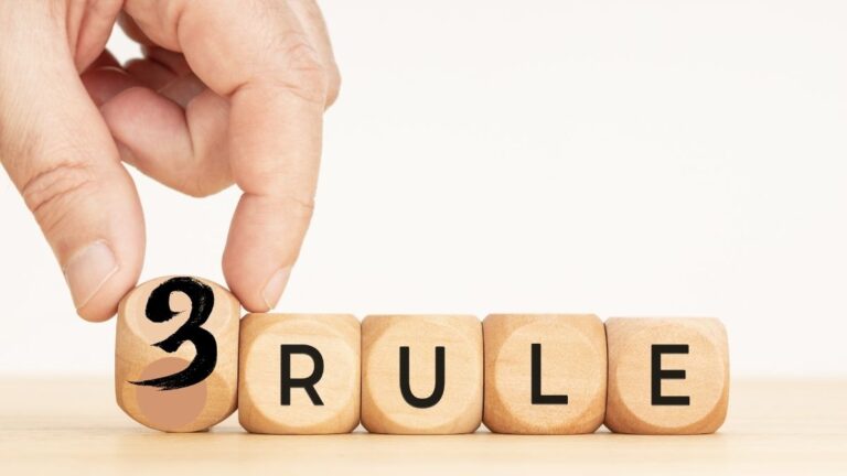 Τι είναι ο κανόνας των 3 και που βοηθάει, Κατερίνα Σταματελοπούλου